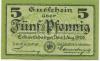 Eckartsberga - Stadt - 1.8.1920 - 5 Pfennig 