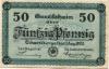 Eckartsberga - Stadt - 1.8.1920 - 50 Pfennig 