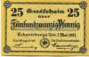 Eckartsberga - Stadt - 1.5.1921 - 25 Pfennig 