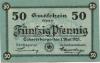 Eckartsberga - Stadt - 1.5.1921 - 50 Pfennig 
