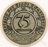 Eckartsberga - Stadt - 1.9.1921 - 75 Pfennig 