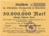 Eckernförde - Kreissparkasse - 20.8.1923 - 50 Millionen Mark 