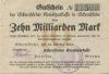 Eckernförde - Kreissparkasse - 15.10.1923 - 50 Milliarden Mark 