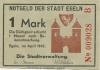 Egeln - Stadt - April1945 - 1 Mark 