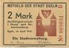 Egeln - Stadt - April1945 - 2 Mark 