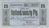 Ehrenbreitstein (heute: Koblenz) - Train Ersatz Abteilung Nr. 8 - - 15.12.1918 - 25 Pfennig 