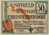 Ehrenfriedersdorf - Stadt - 1.8.1921 - 50 Pfennig 
