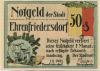 Ehrenfriedersdorf - Stadt - 1.8.1921 - 50 Pfennig 