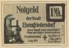 Ehrenfriedersdorf - Stadt - 1.8.1921 - 1 Mark 