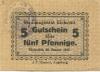Eichstätt - Stadt - 20.1.1917 - 5 Pfennig 