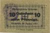 Eichstätt - Stadt - 20.1.1917 - 10 Pfennig 