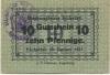 Eichstätt - Stadt - 20.1.1917 - 10 Pfennig 