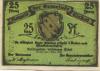 Eickel (heute: Herne) - Gemeinde - 1.3.1921 - 25 Pfennig 