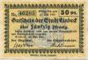 Einbeck - Stadt - Mai 1917 - 15.5.1919 - 50 Pfennig 