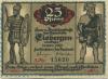 Eisbergen (heute: Porta Westfalica) - Spar- und Darlehnskasse - März 1921 - 25  Pfennig 