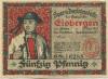 Eisbergen (heute: Porta Westfalica) - Spar- und Darlehnskasse - März 1921 - 50 Pfennig 