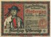 Eisbergen (heute: Porta Westfalica) - Spar- und Darlehnskasse - März 1921 - 50 Pfennig 