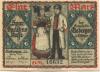 Eisbergen (heute: Porta Westfalica) - Spar- und Darlehnskasse - März 1921 - 1 Mark