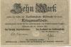 Eisenach - Stadt - 24.10.1918 - 1.2.1919 - 10 Mark 