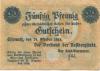 Eisenach - Stadt - 24.10.1918 - 31.12.1919 - 50 Pfennig 