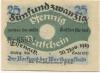 Eisenach - Stadt - 20.11.1919 - 31.12.1921 - 25 Pfennig 