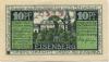 Eisenberg - Stadt - -- - 10 Pfennig 