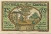 Eisfeld - Stadt - August 1921 - 75 Pfennig 
