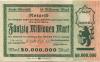 Elberfeld (heute: Wuppertal) - Stadt - 8.9.1923  - 50 Millionen Mark 
