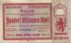 Elberfeld (heute: Wuppertal) - Stadt - 15.9.1923  - 100 Millionen Mark 