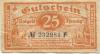Elberfeld (heute: Wuppertal) - Stadt - 15.11.1919 - 25 Pfennig 