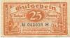 Elberfeld (heute: Wuppertal) - Stadt - 15.11.1919 - 25 Pfennig 