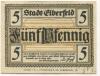 Elberfeld (heute: Wuppertal) - Stadt - 10.3.1920 - 5 Pfennig 