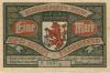 Elberfeld (heute: Wuppertal) - Stadt - 1.10.1920 - 1.2.1922 - 1 Mark 