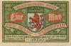 Elberfeld (heute: Wuppertal) - Stadt - 1.10.1920 - 1.2.1922 - 1 Mark 