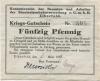 Elberfeld (heute: Wuppertal) - Konsum-Verein der Beamten und Arbeiter der Staatseisenbahnverwaltung eGmbH - 1.3.1919 - 50 Pfennig