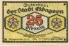 Eldagsen (heute: Springe) - Stadt - 1.6.1921 - 12.1922 - 25 Pfennig 