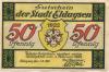 Eldagsen (heute: Springe) - Stadt - 1.6.1921 - 1.2.1922 - 50 Pfennig 
