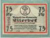 Ellerbek - Gemeinde - -- - 75 Pfennig 