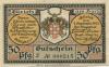 Ellrich - Stadt - 1.9.1921 - 50 Pfennig 