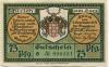 Ellrich - Stadt - 1.9.1921 - 75 Pfennig 
