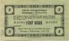 Ellwangen - Offizier-Gefangenenlager - 1.7.1916 - 5 Mark 