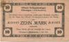 Ellwangen - Offizier-Gefangenenlager - 1.7.1916 - 10 Mark 