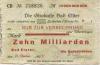 Elster (Bad) - Badedirektion - 23.10.1923 - 10 Milliarden Mark 