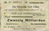 Elster (Bad) - Badedirektion - 26.10.1923 - 20 Milliarden Mark 