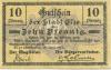 Elze - Stadt - Juni 1917 - 15.10.1919 - 10 Pfennig 