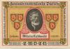 Emden - Sozialdemokratische Partei Deutschland - 9.11.1921 - 25 Pfennig 