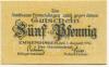 Emmendingen - Stadt - 1.8.1917 - 5 Pfennig 