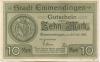 Emmendingen - Stadt - 30.10.1918 - 1.2.1919 - 10 Mark 