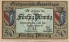 Emmendingen - Stadt - 1.10.1921 - 50 Pfennig 