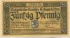 Erbach - Kreis - November 1918 - 1.4.1919 - 50 Pfennig 